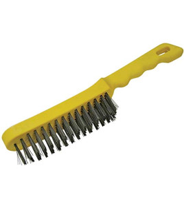 3 Row Plastic handle Wire Brush