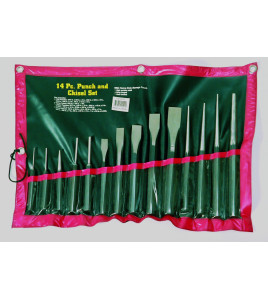 14PC Punch &amp; Chisel set