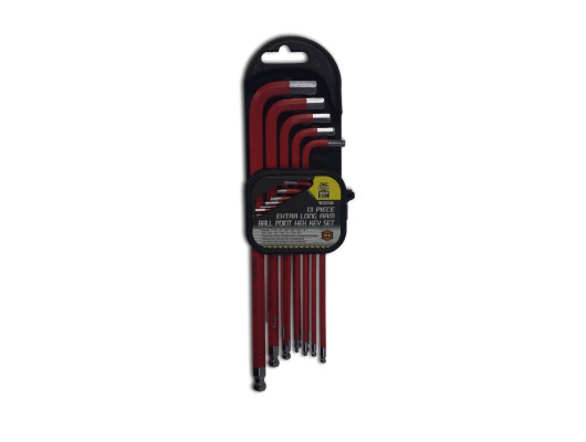 13pc AF Extra Long RC Ball End Hex Key Set