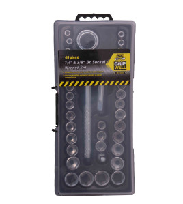 40pc Socket Set (1/4" &amp; 3/8" Drive)