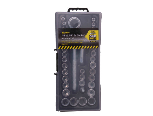 40pc Socket Set (1/4" & 3/8" Drive)