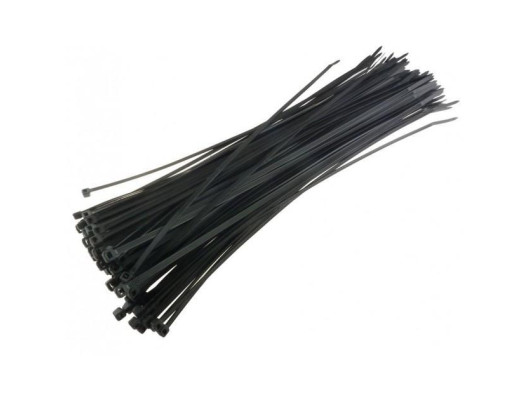 Black Cable Ties (100pk) 370x4.8mm
