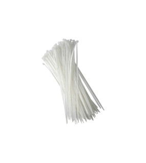 Clear Cable Ties (100pk) 100x2.5mm