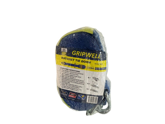 GRIP Ratchet Tie Down 2"x 9m LC2500KG