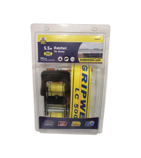 1pc Heavy Duty Ratchet Tie Down 1pc 5.5m (500kg LC)