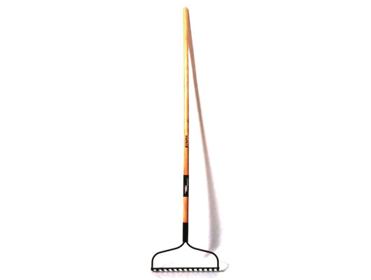 14T Bow Rake with Timber Handle