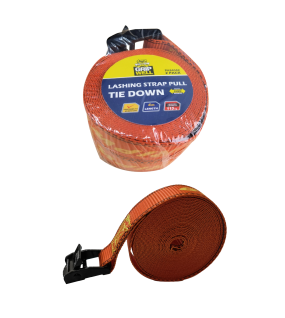 2pc Lashing strap pull tie down 4m x 25mm LC113kgs