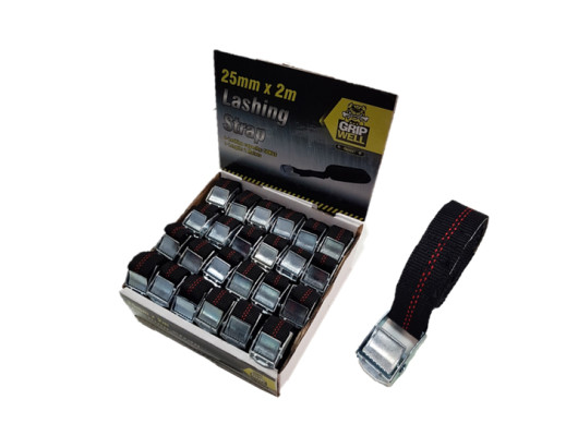 Lashing Strap 25mm x 2m (50kg LC) - DB24pc