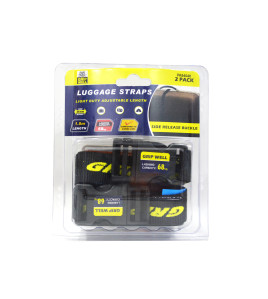 2pc Luggage Strap 25mm x 1.8m (68kg LC)