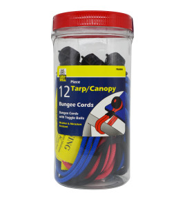 12pc Tarp/Canopy bungee cords mix size