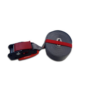 Cam Buckle with Paddle 4m – Red