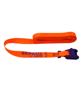 2pc PVC Cover Cam Buckle 4.5m – Purple/Orange