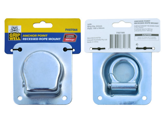 Recessed Rope Mount Anchor Point